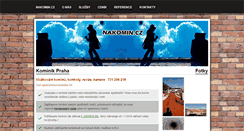 Desktop Screenshot of nakomin.cz